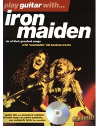 Iron Maiden..play guitar with-Βιβλίο+CD