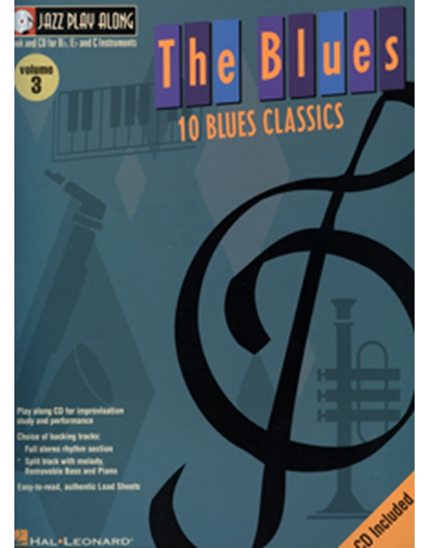 Jazz Play Along Vol 3 - The Blues Classics + CD