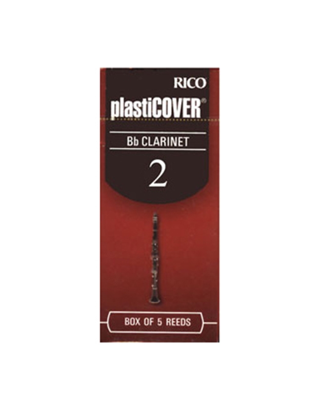 D'Addario Woodwinds Plasticover Clarinet Reed No. 2  (1 piece)