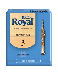 RICO ROYAL Soprano saxophone reeds No.3 1/2  (1 Piece)