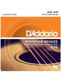 D'Addario EJ-15 Acoustic Guitar Strings