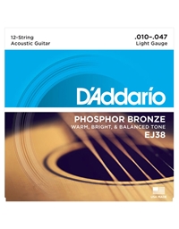 D'Addario EJ-38 Ακουστικής 12-string Guitar Strings