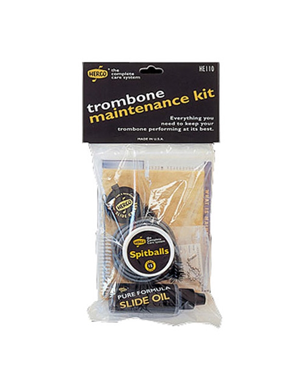 DUNLOP HE-110 Complete set for Cleaning-Maintenance Trombone 