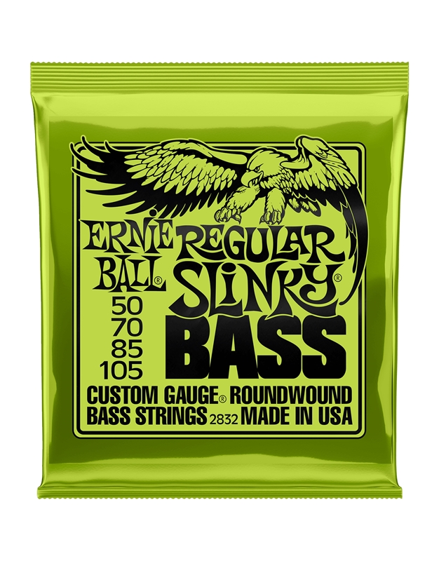 ERNIE BALL 2832 Regular Slinky Electric Bass Strings (50-105)