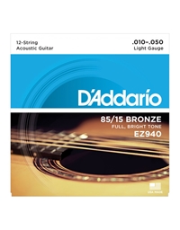 D'Addario EZ-940 Χορδές Ακουστικής 12χορδης Κιθάρας