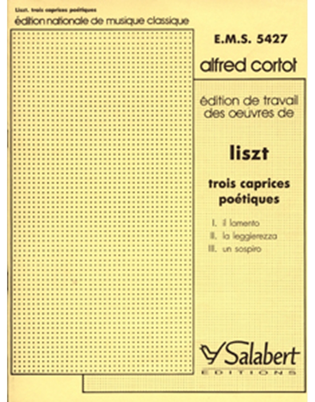 Liszt - Trois Caprices Poetiques