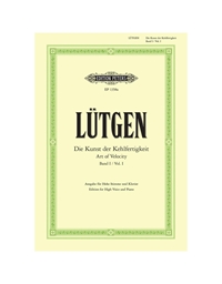 B. Lutgen - Art of Velocity Vol. 1 / Peters Editions