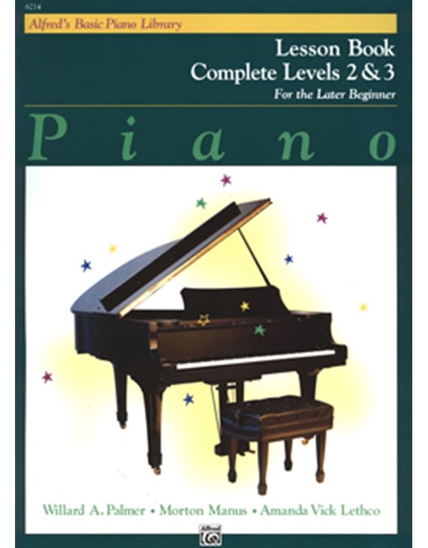 Alfred's Basic Piano Library-Complete Lesson Book Level 2 & 3 