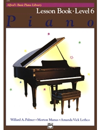 Alfred's Basic Piano Library-Lesson Book Level 6