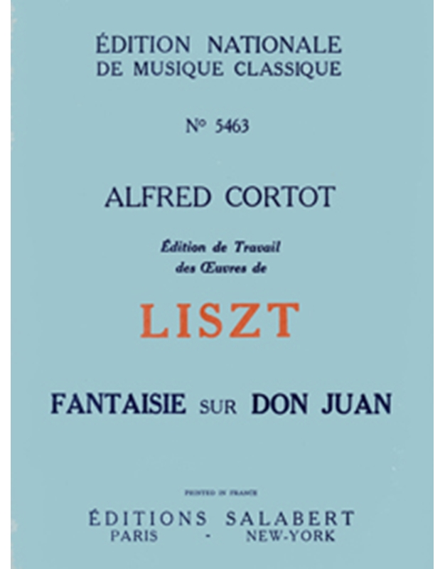 Liszt - Fantaisie Sur Don Juan