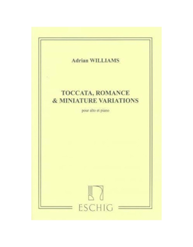 WILLIAMS TOCCATA,ROMANCE & MINIATURE VA
