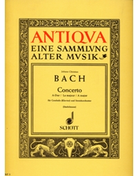 J.C. Bach - Concerto in A major / Εκδόσεις Schott