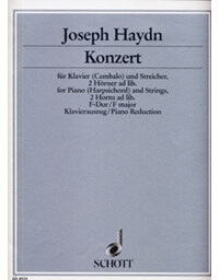 Joseph Haydn - Konzert F dur / Schott editions