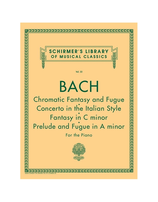 Bach - Fantasia Cromatica E Fuga