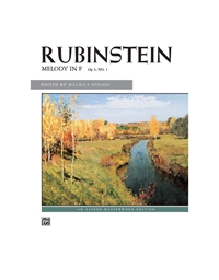 Rubinstein -  Melody In F Op.3 N.1