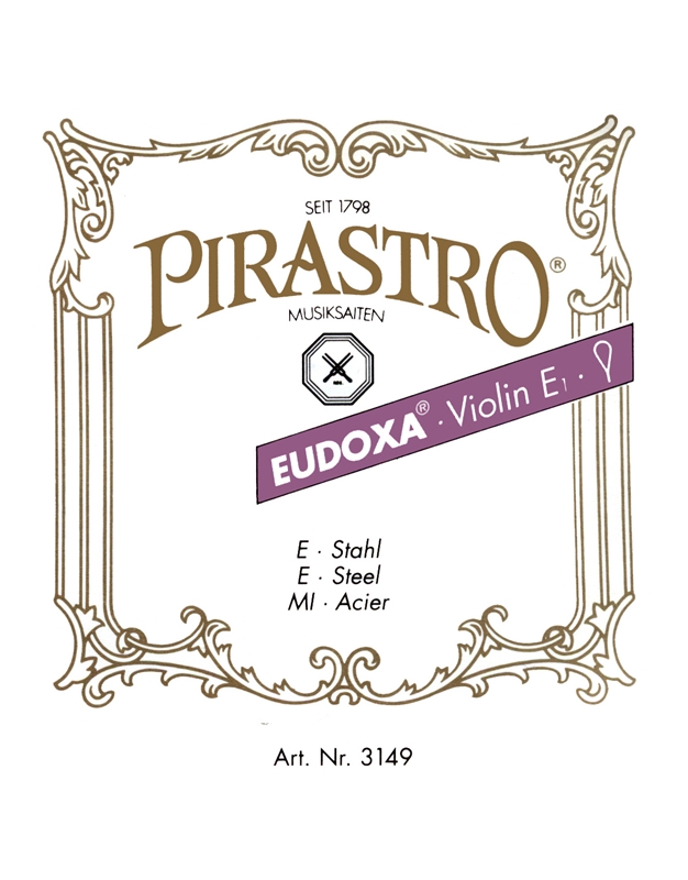 PIRASTRO Χορδές Βιολιού με θηλιά Eudοxa 2145.25