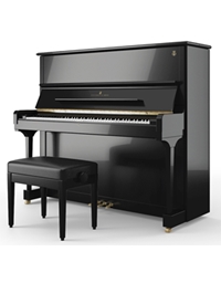 STEINWAY K-132 Upright Piano Black