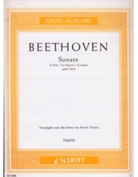 L.V. Beethoven - Sonate in A major opus 2, No. 2 / Εκδόσεις Schott