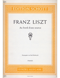  Liszt - Au Bord d' une Source 