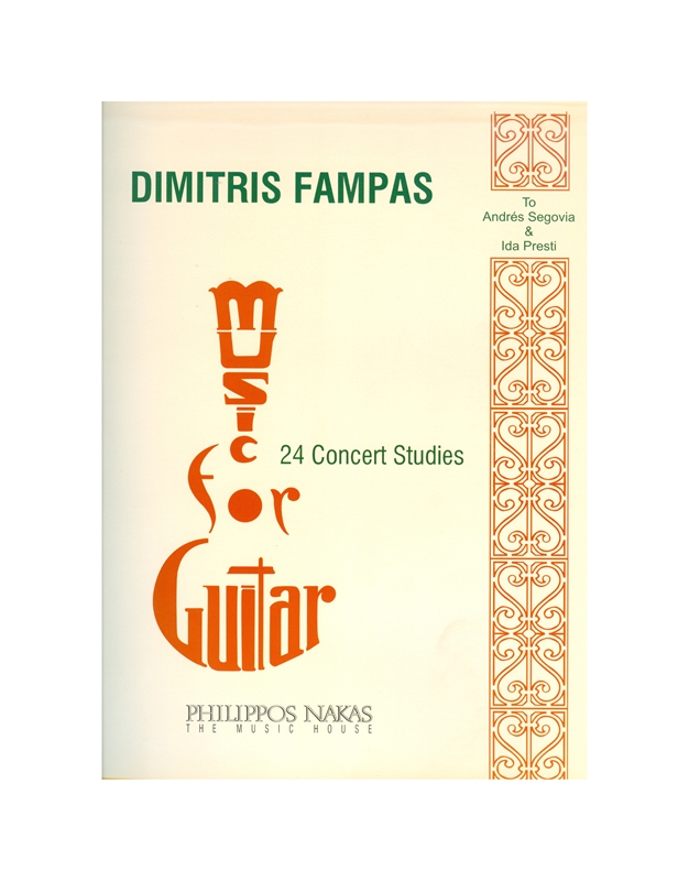 Dimitrios Fampas – 24 Concert Studies
