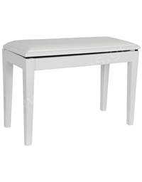 Piano Bench P07 PWH Polished White