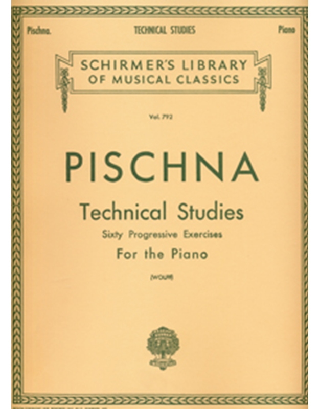 Pischna J.  - Technical Studies For the piano
