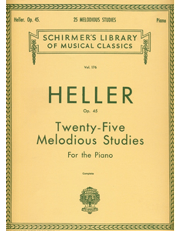 Heller Stephen  - Twenty Five Melodious Studies Op. 45