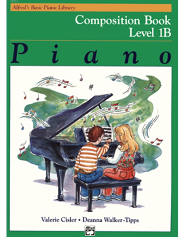 Alfred's Basic Piano Library-Composition Book-Level 1B