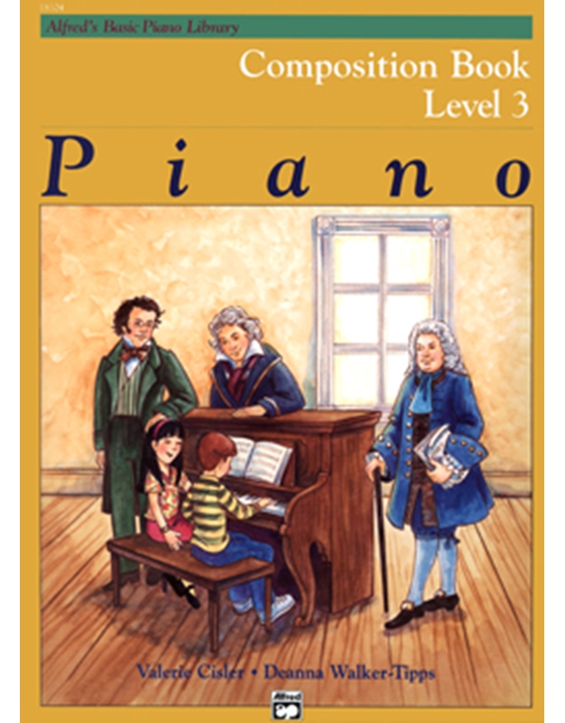 Alfred's Basic Piano Library-Composition Book-Level 3