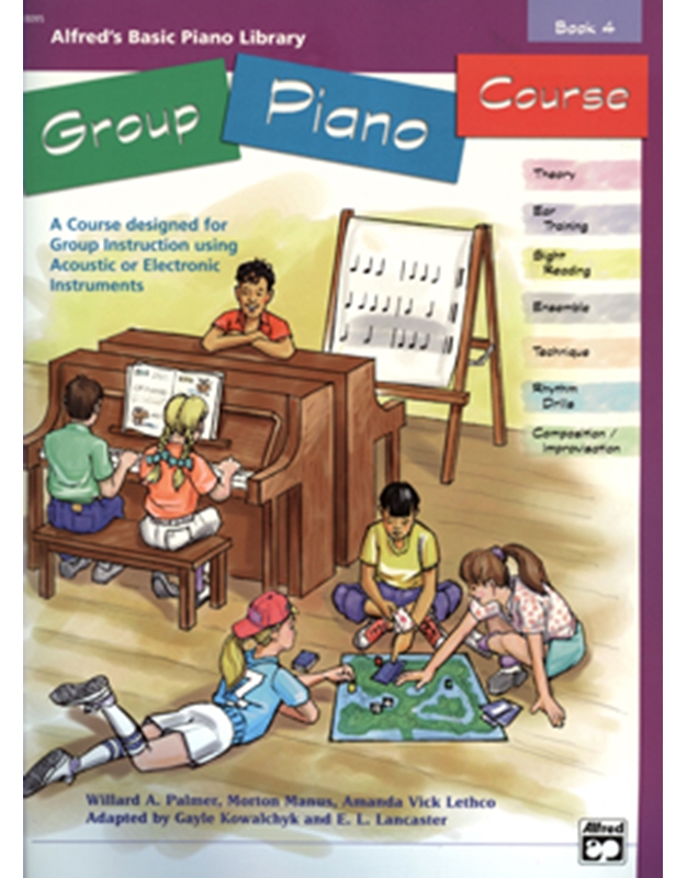 Alfred's Basic Piano Library - Group Piano Course - Book 4
