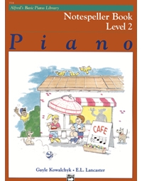 Alfred's Basic Piano Library-Notespeller Book Level 2