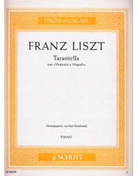 Franz Liszt - Tarantella (aus 'Venezia e Napoli') / Εκδόσεις Schott