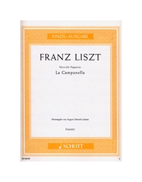 Franz Liszt - La Campanella (N. Paganini) / Εκδόσεις Schott