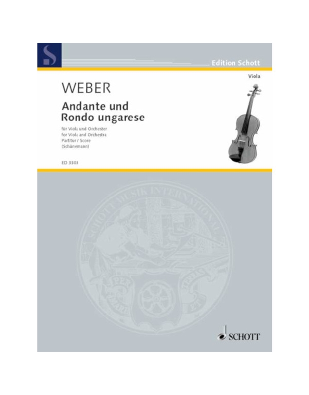 Weber - Andante And Rondo Ungarese