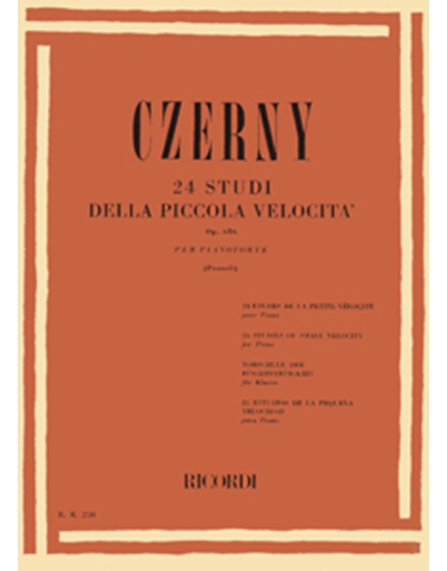 Czerny Carl - 24 Studi Della Piccola Velocity