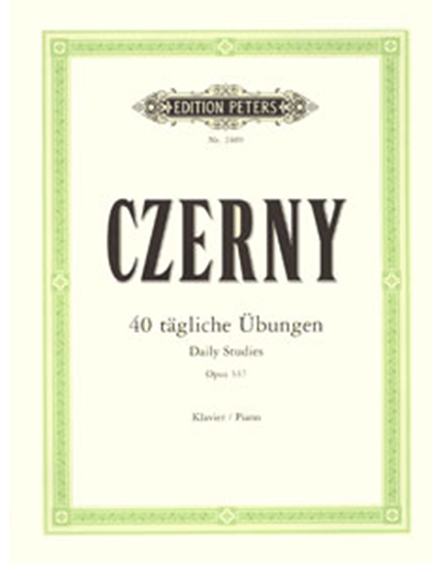 Czerny - Daily Exercises Op.337