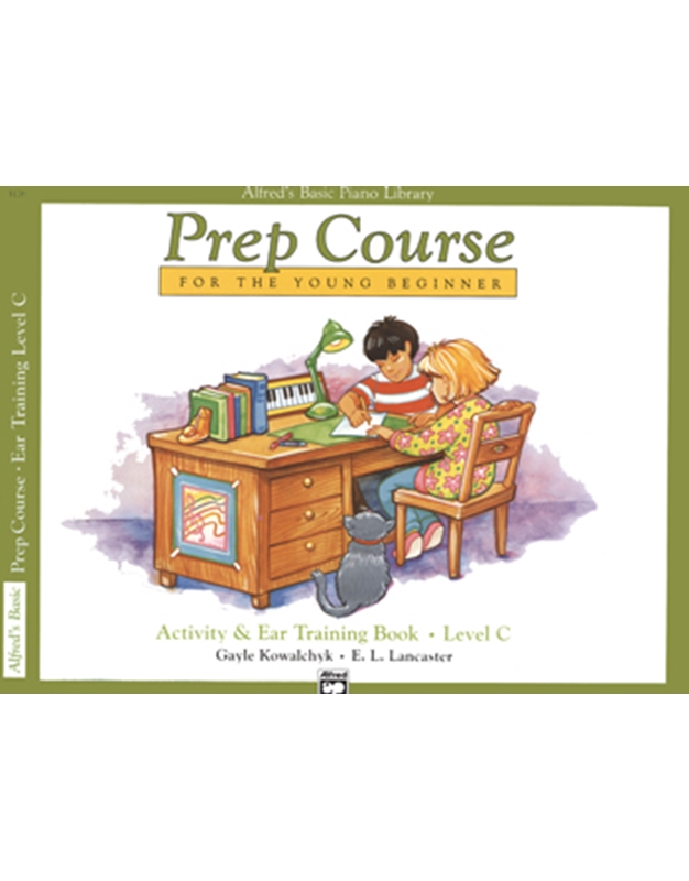Alfred's Basic Piano Library-Prep Course-Activity & Ear Training Level C