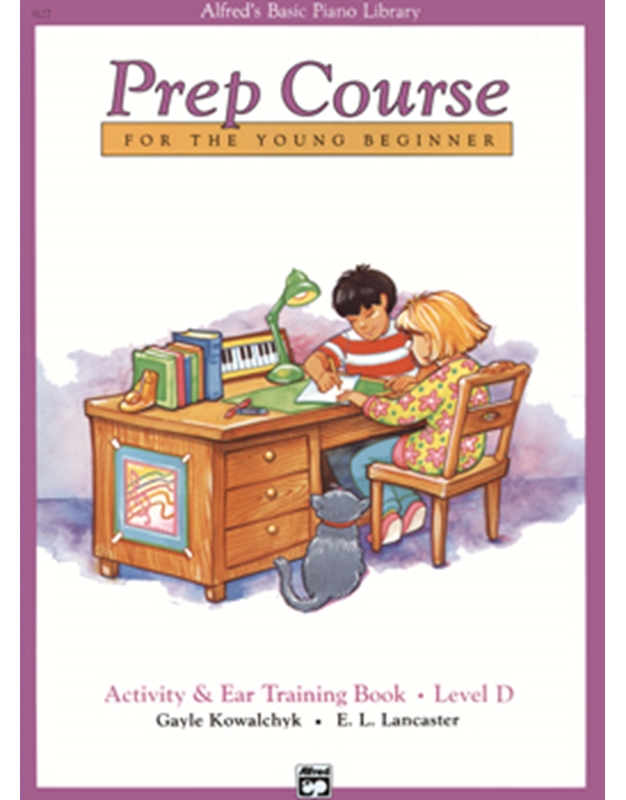 Alfred's Basic Piano Library-Prep Course-Activity & Ear Training Level D