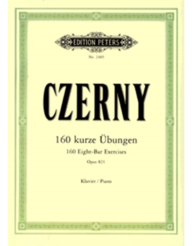 Czerny - 8 Bar Exercises / Peters Editions