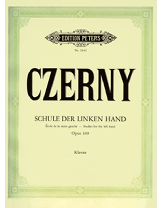 Czerny - Op.399 Studies For The Left Hand 