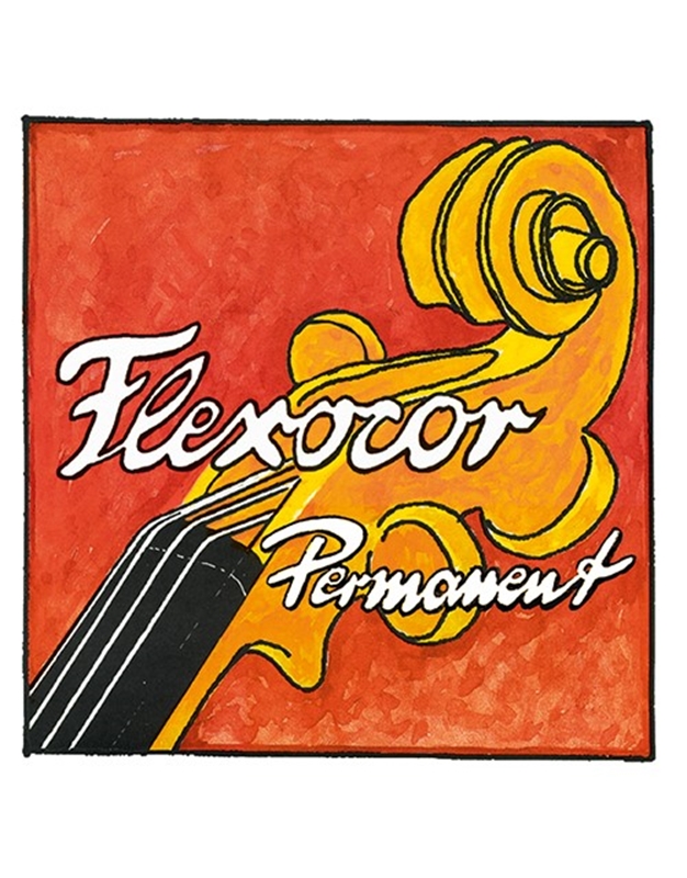 PIRASTRO Flexocor-Permanent Medium 316320 D Xορδή Bιολιού 4/4, Ball End