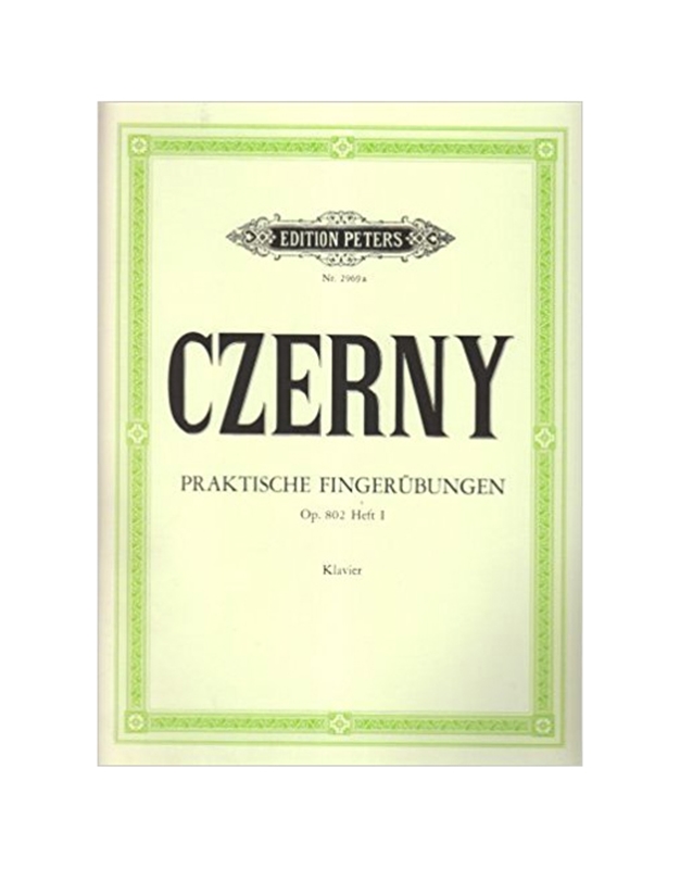 Czerny -  Practical  Finger Exercises Op.802 I