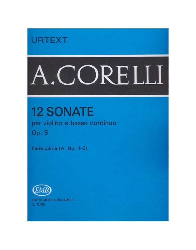 Corelli Arcangelo - 12 Sonatas Op.5 (N.1-3)