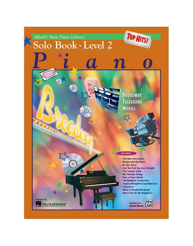 Alfred's Basic Piano Library - Top Hits Solo Book 2