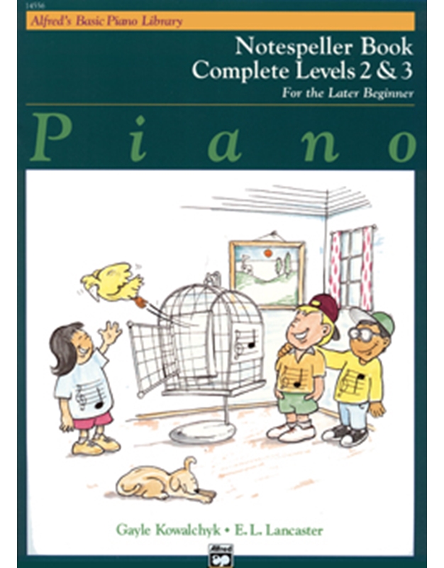 Alfred's Basic Piano Library - Notespeller Book Complete Level 2 & 3