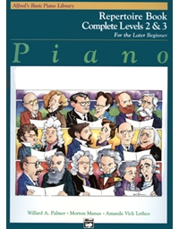 Alfred's Basic Piano Library-Complete Repertoire Book Level 2 & 3 