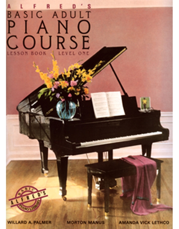 Alfred's Basic Adult Piano Course-Lesson Book Level 1