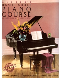 Alfred's Basic Adult Piano Course-Lesson Book Level 1