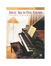 Alfred's Adult All-In-One Course Level 1
