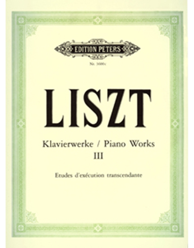  Liszt - Piano Works Vol.3 - 12 Transcendental Studies